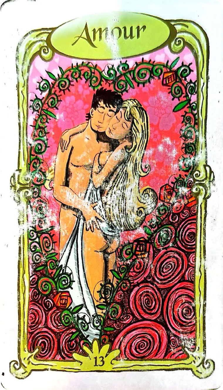 Carte 13 — Amour, Oracle des Miroirs
