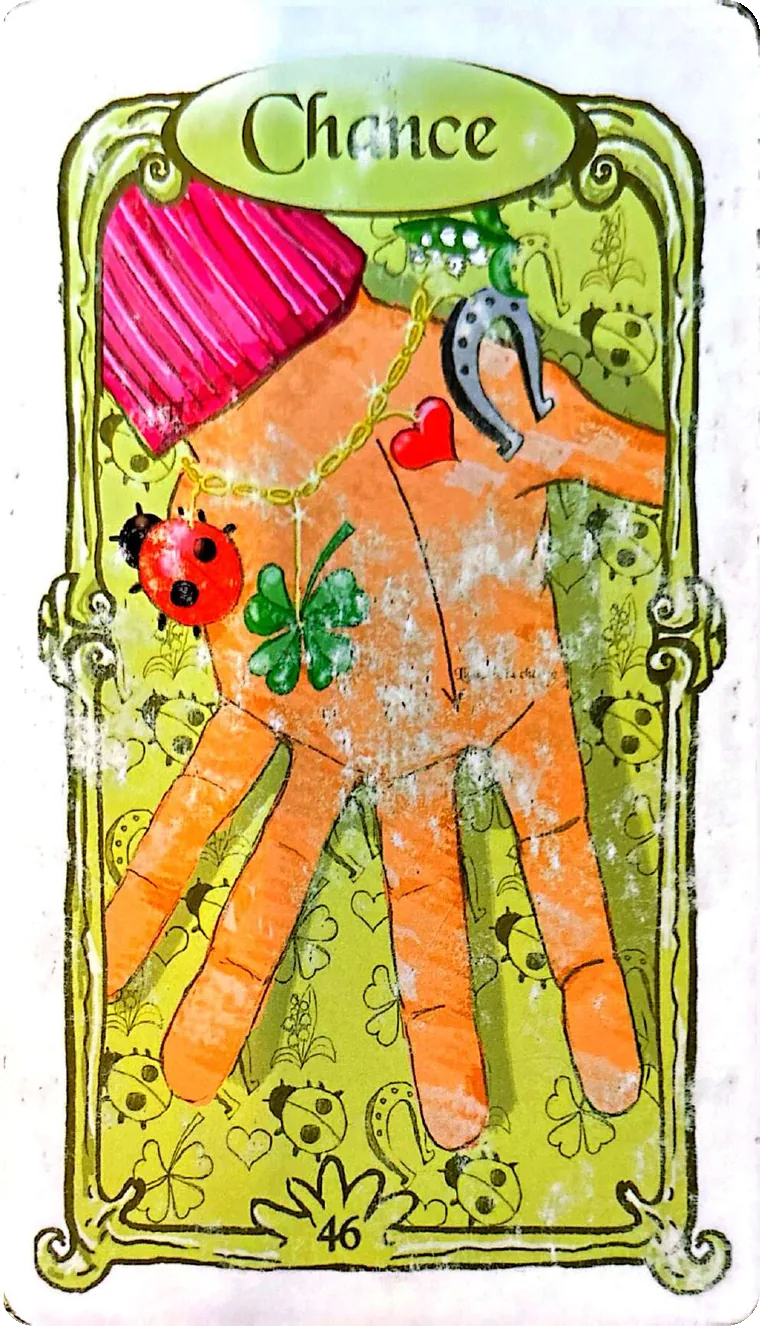 Carte 46 — Chance, Oracle des Miroirs