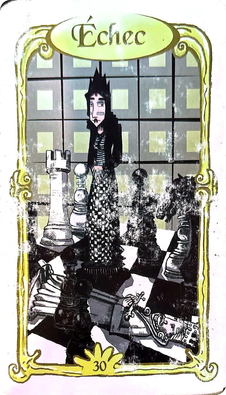 Carte 30 — Échec, Oracle des Miroirs