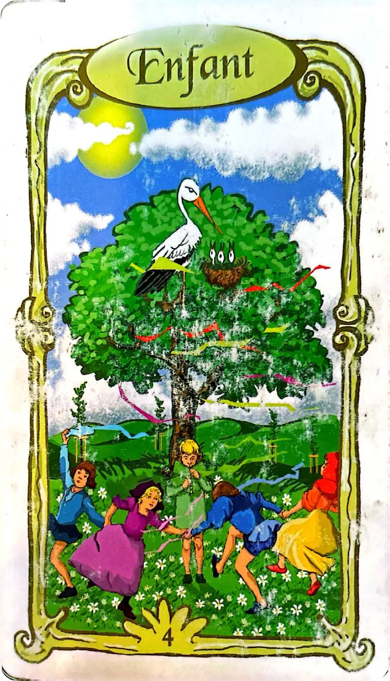 Carte 4 — Enfant, Oracle des Miroirs
