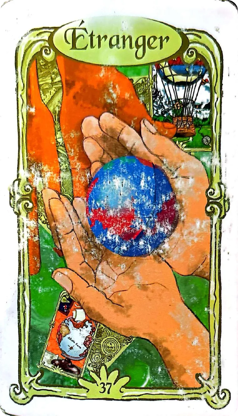 Carte 37 — Étranger, Oracle des Miroirs