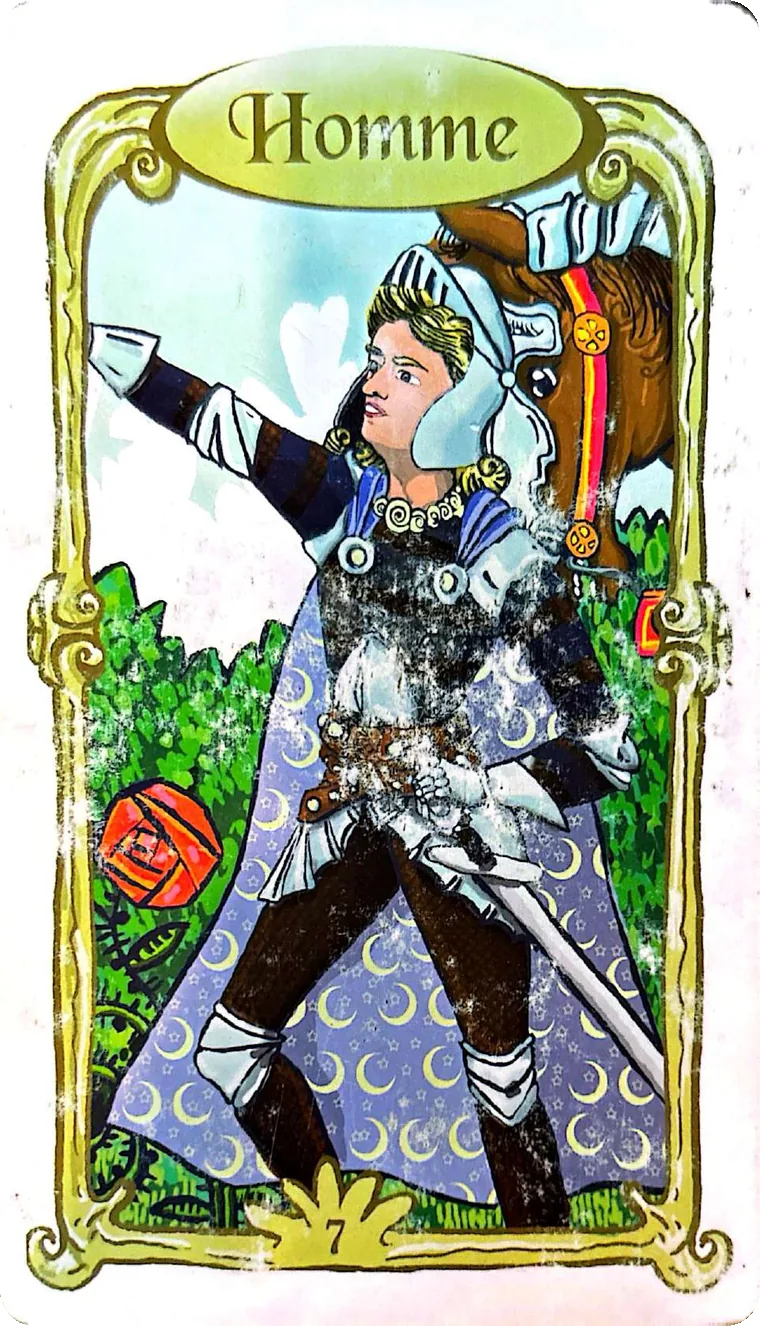 Carte 7 — Homme, Oracle des Miroirs