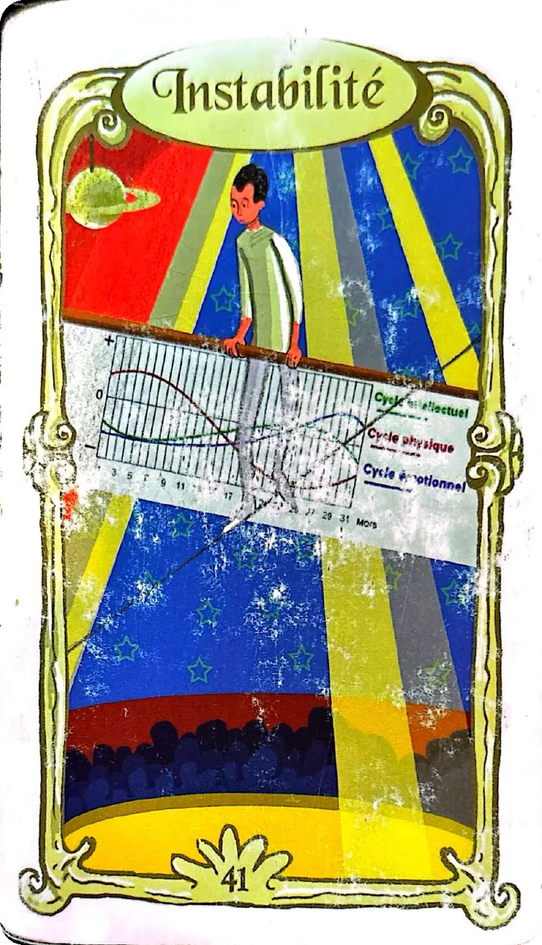 Carte 41 — Instabilité, Oracle des Miroirs