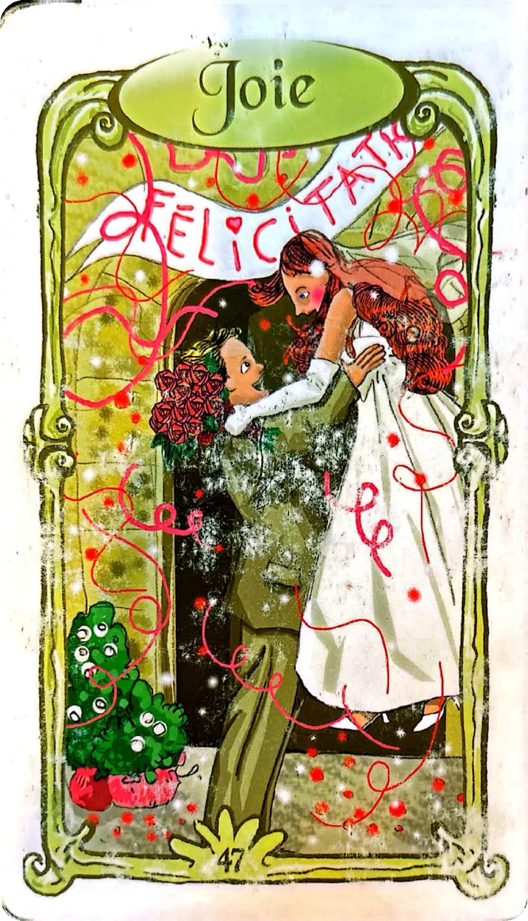 Carte 47 — Joie, Oracle des Miroirs
