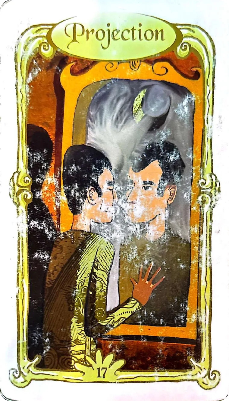 Carte 17 — Projection, Oracle des Miroirs