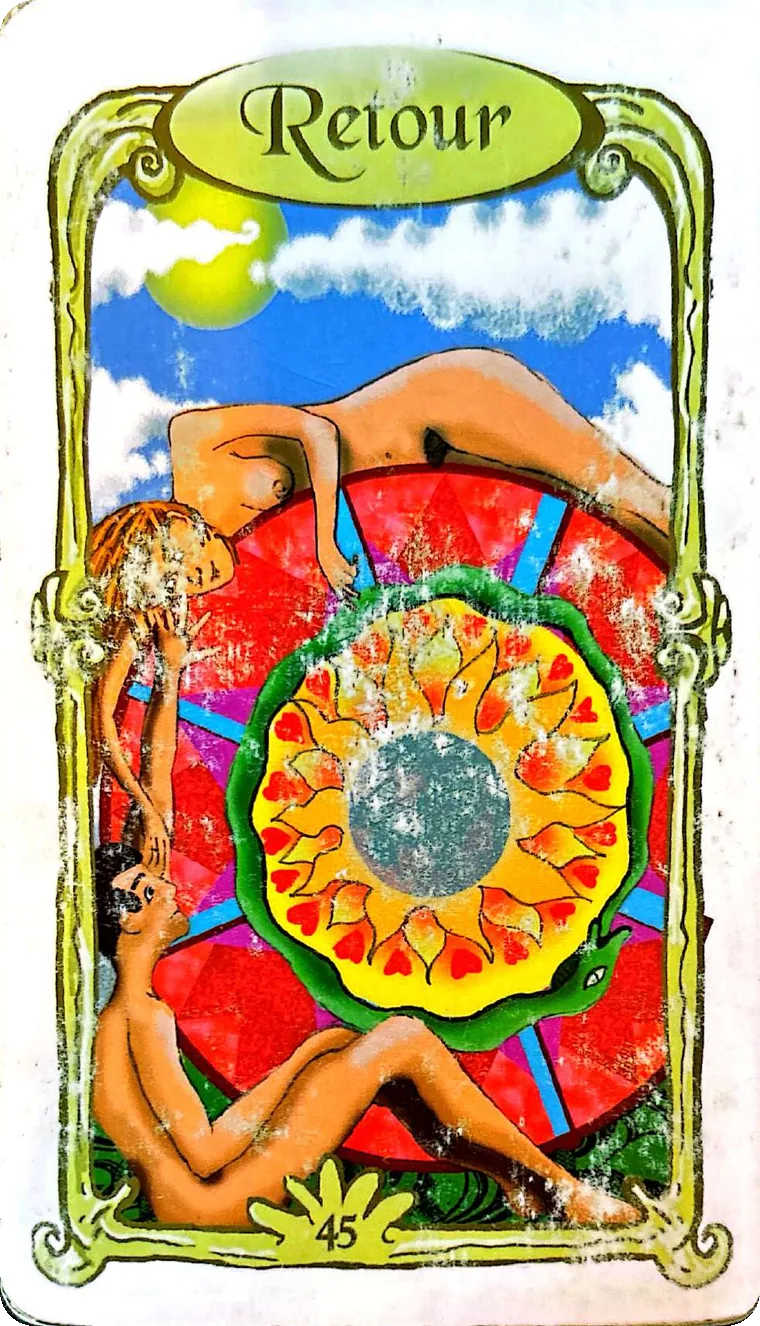 Carte 45 — Retour, Oracle des Miroirs
