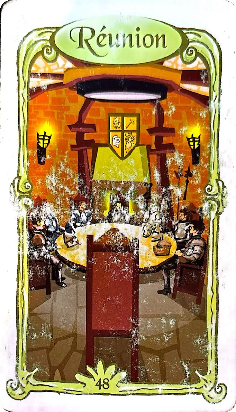 Carte 48 — Réunion, Oracle des Miroirs