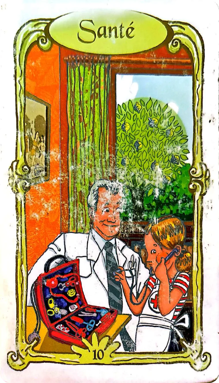 Carte 10 — Santé, Oracle des Miroirs