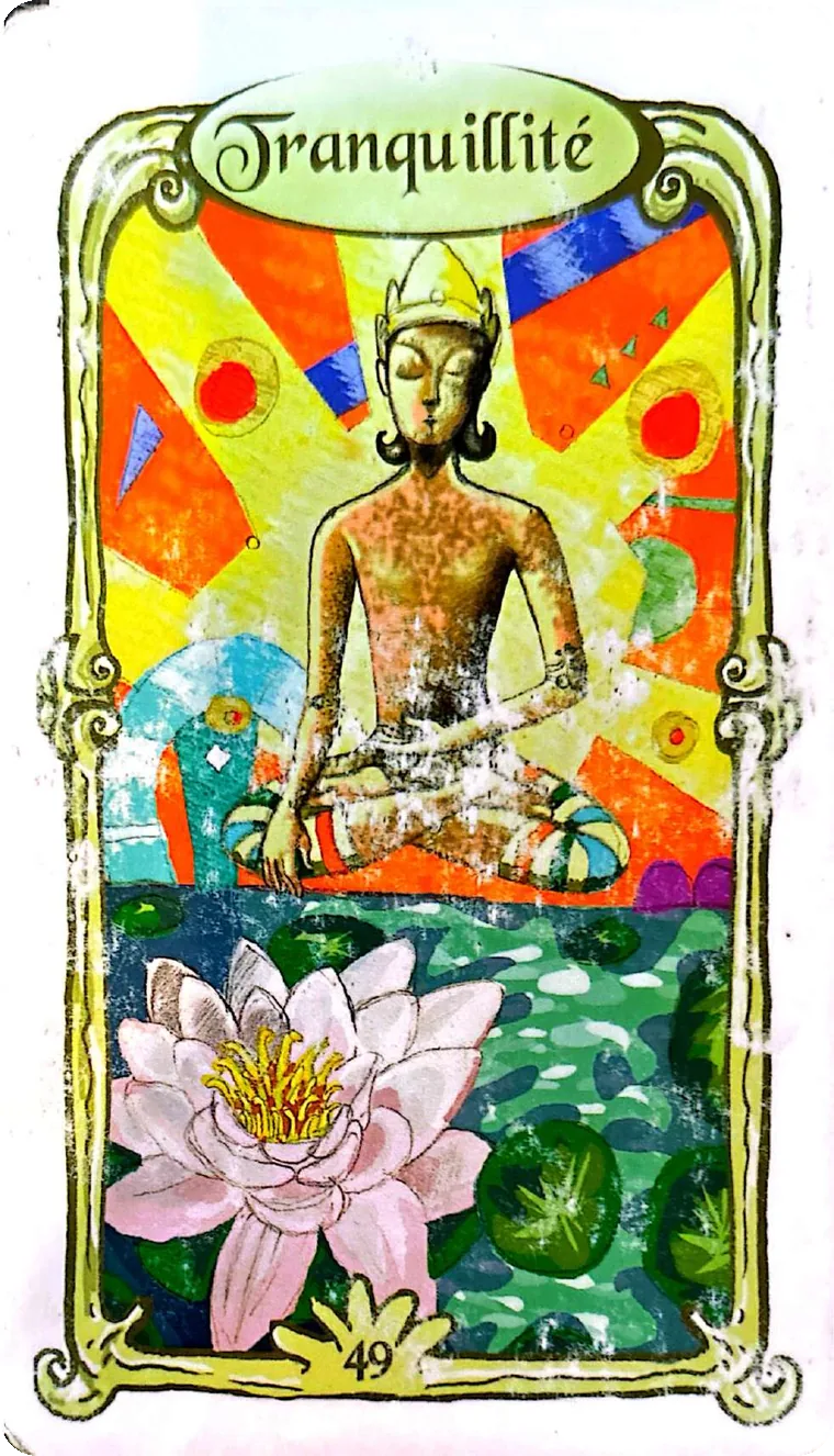 Carte 49 — Tranquillité, Oracle des Miroirs