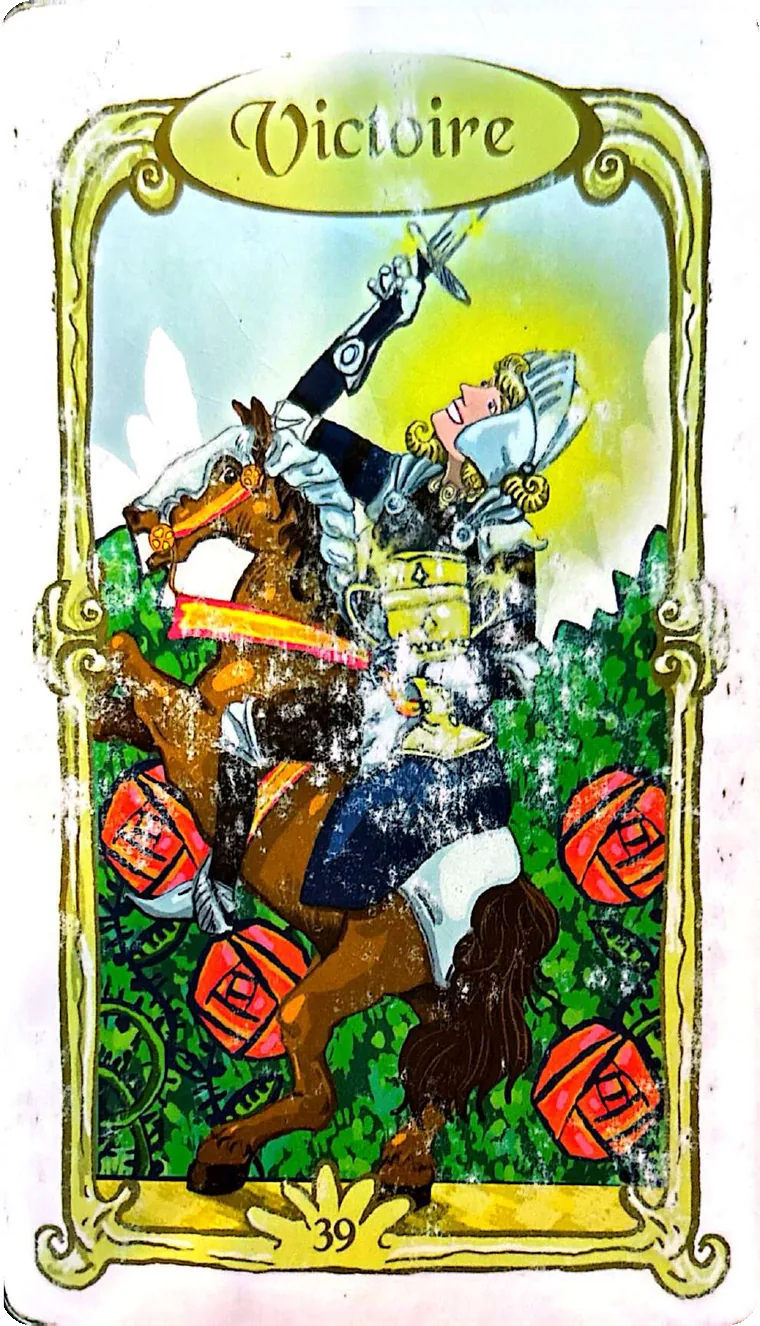 Carte 39 — Victoire, Oracle des Miroirs